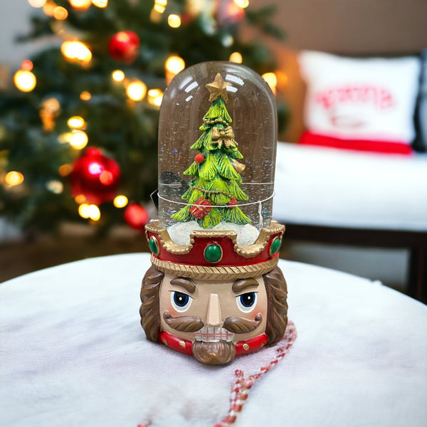 Nutcracker Snow Globe