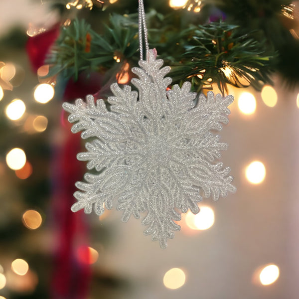 12 Pcs Snowflake Ornament Pack