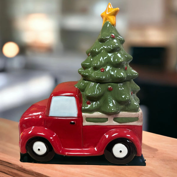 Farm Truck Cookie Jar