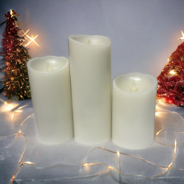 Flame LED Candle Set