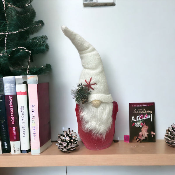 Knit Hat Shelf Sitter Gnome