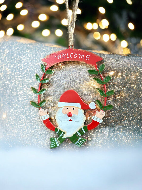 Wire Metal Christmas Ornament